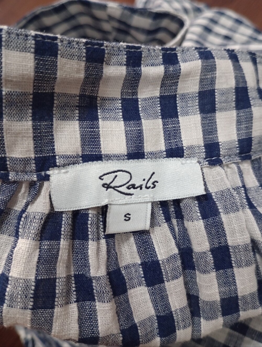 Rails Pippa Dress In Sailor Check - Picture 7 of 12